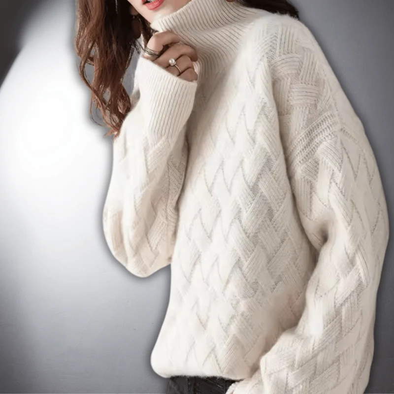 Luisa | Oversize Rollkragenpullover Mit Weichem Tragekomfort