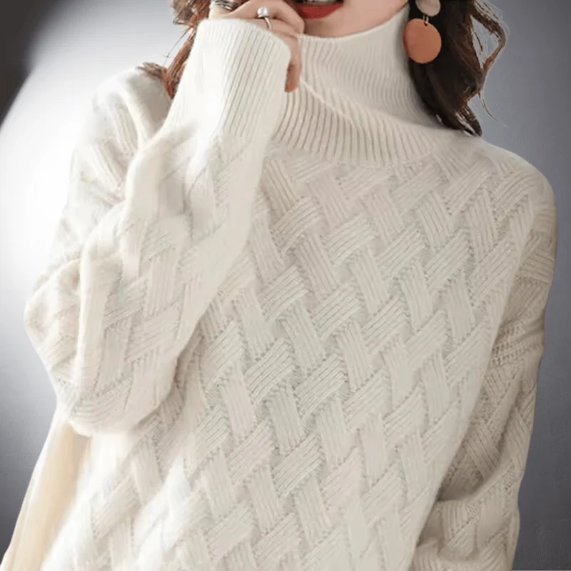 Luisa | Oversize Rollkragenpullover Mit Weichem Tragekomfort