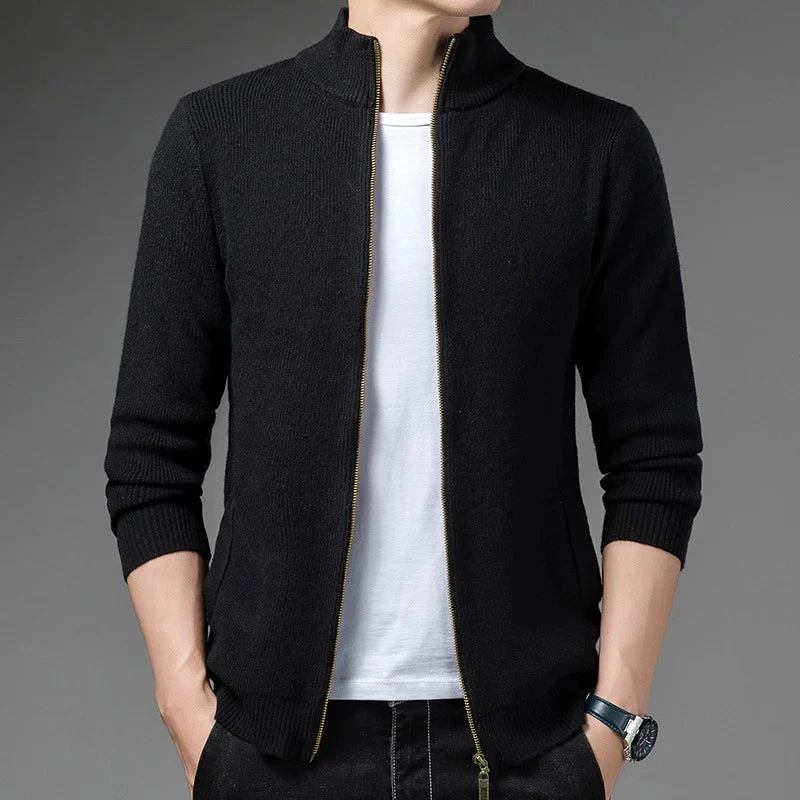 Julian | Elegante und Moderne Herren Strickstrickjacke