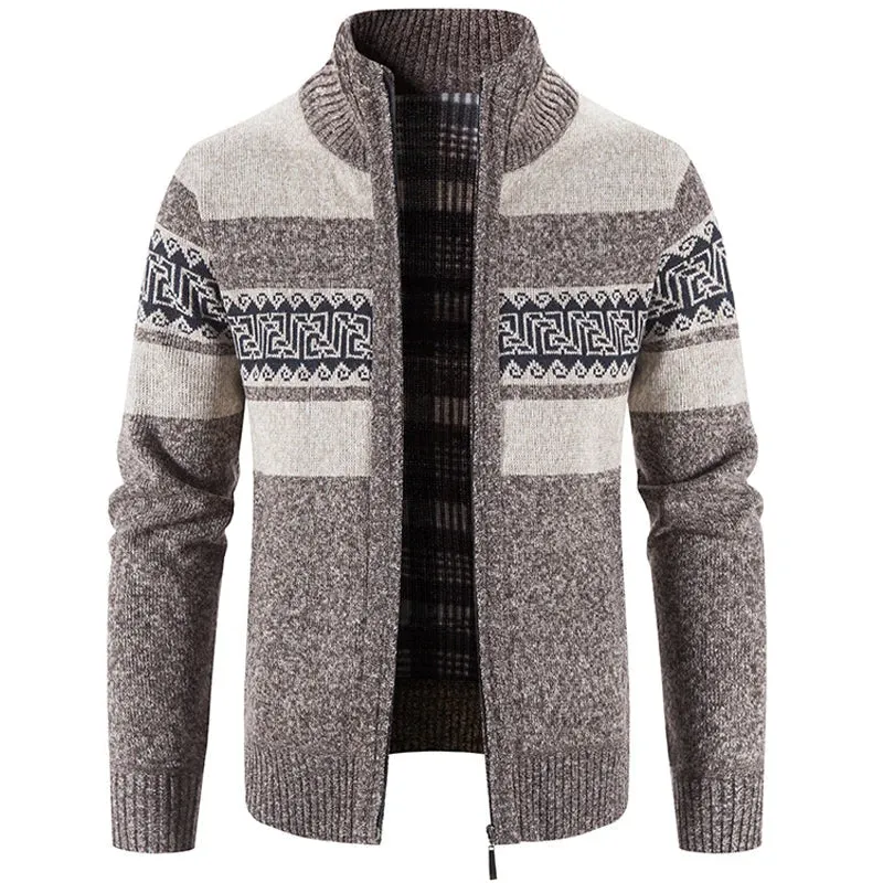 Lucas | Moderne und Warme Herren Pullover Jacke