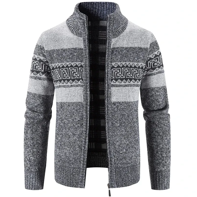 Lucas | Moderne und Warme Herren Pullover Jacke