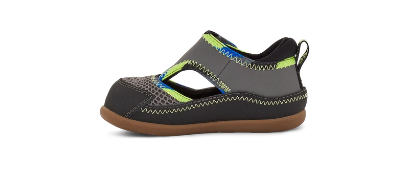 UGG Delta-Sandale mit geschlossener Zehenpartie für Kleinkinder – Schwarz