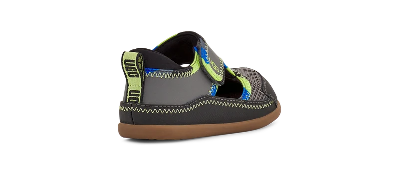 UGG Delta-Sandale mit geschlossener Zehenpartie für Kleinkinder – Schwarz