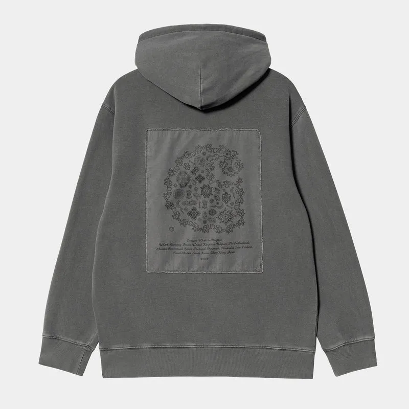 Carhartt WIP Sweat-Hoodie mit Verse-Patch für Herren – Vulcan Dyed