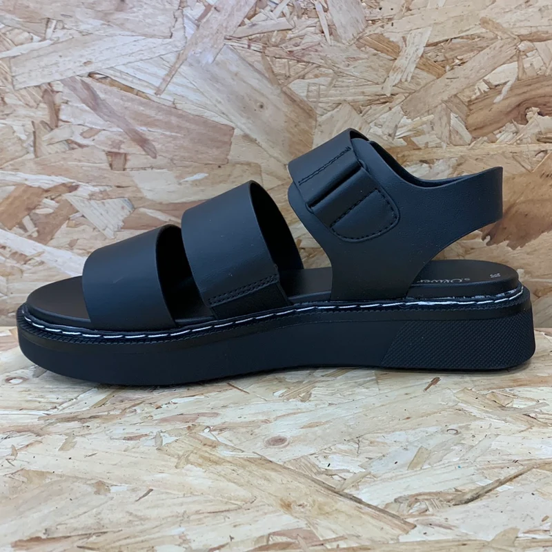 S. Oliver Damenmode-Sandalen - Schwarz