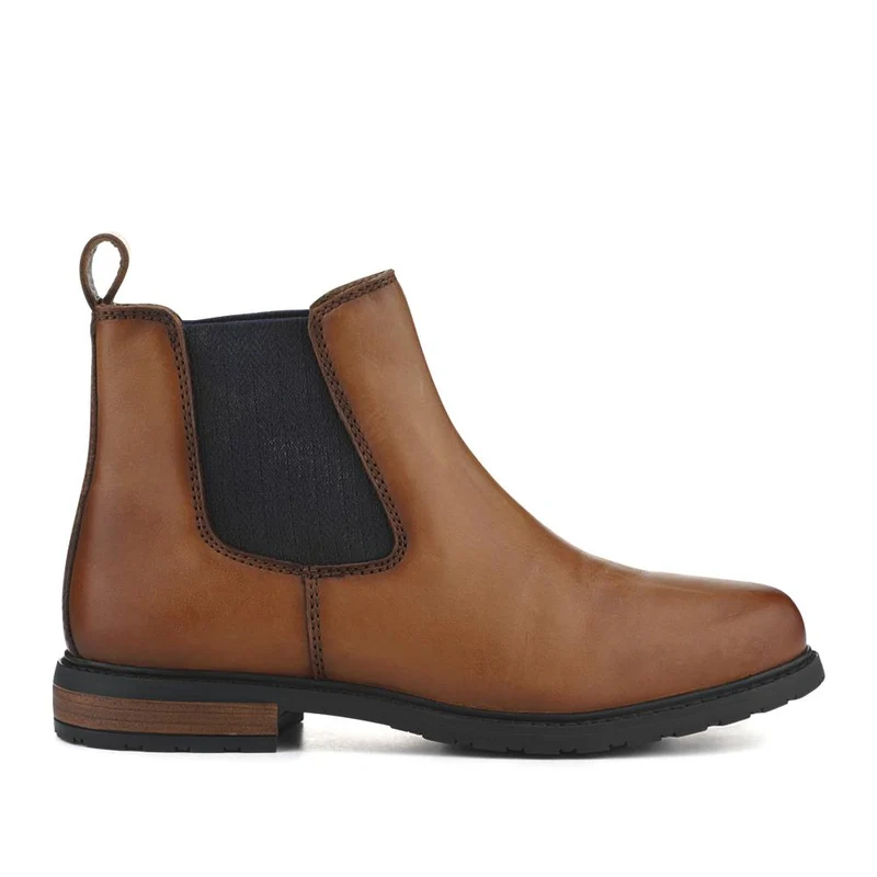 Mayah Leather Chelsea Boots - MAYAH / 327 817 - Tan