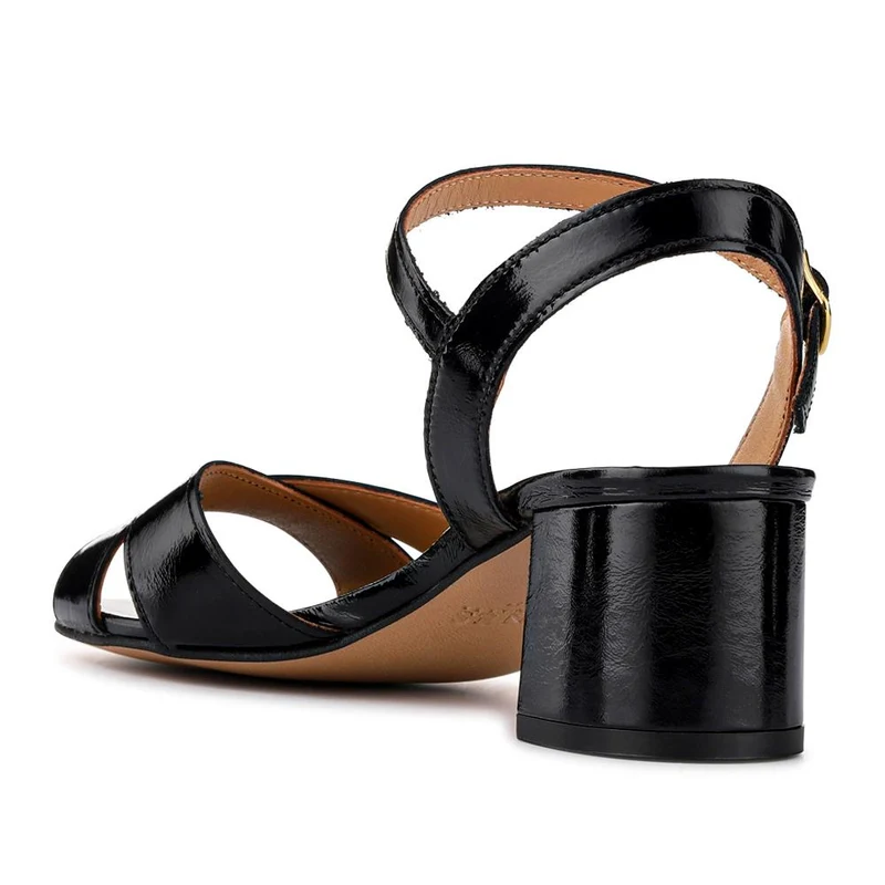 Hesper Leather High Heels - HESPER / 327 790 - Black Patent