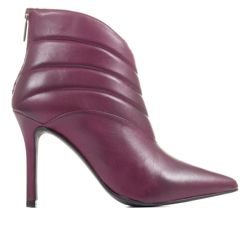 Catalina Stiletto Ankle Boots - CATALINA / 322 805 - Purple