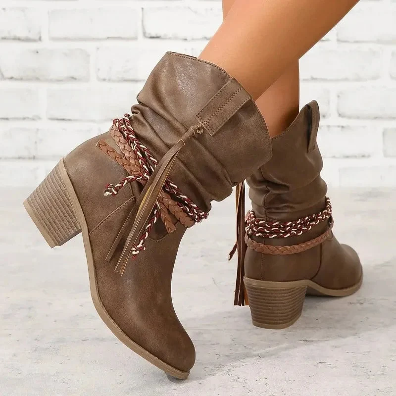 Mathilda | Stilvolle Und Bequeme Damen-Westernstiefel Im Boho-Chic