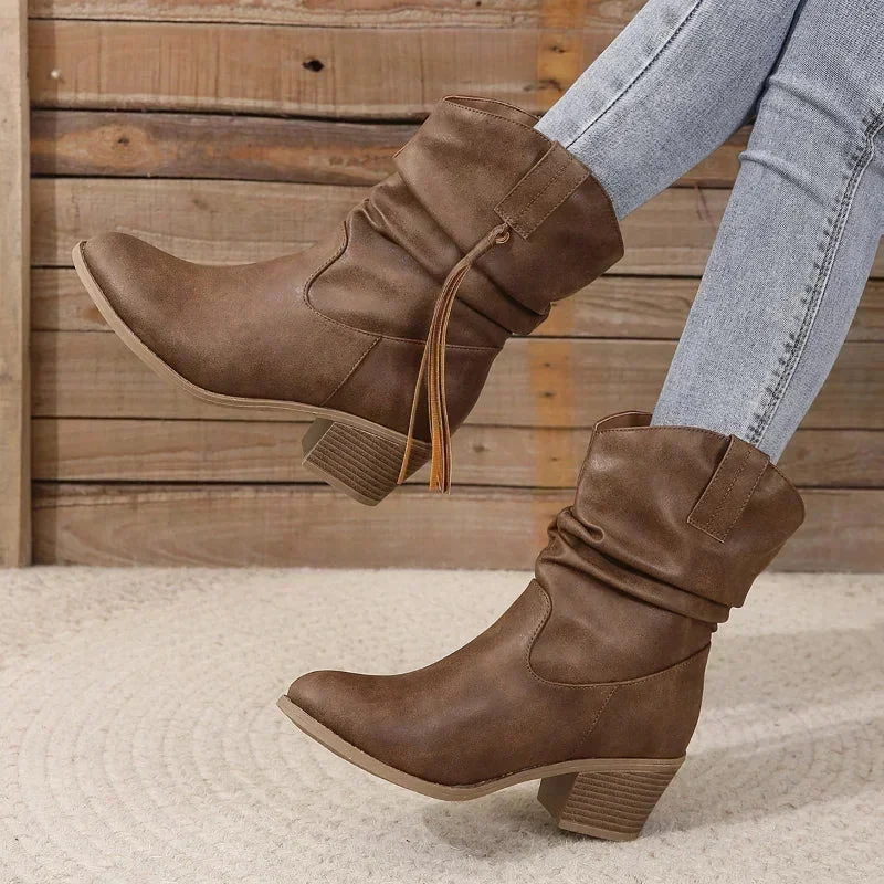 Mathilda | Stilvolle Und Bequeme Damen-Westernstiefel Im Boho-Chic