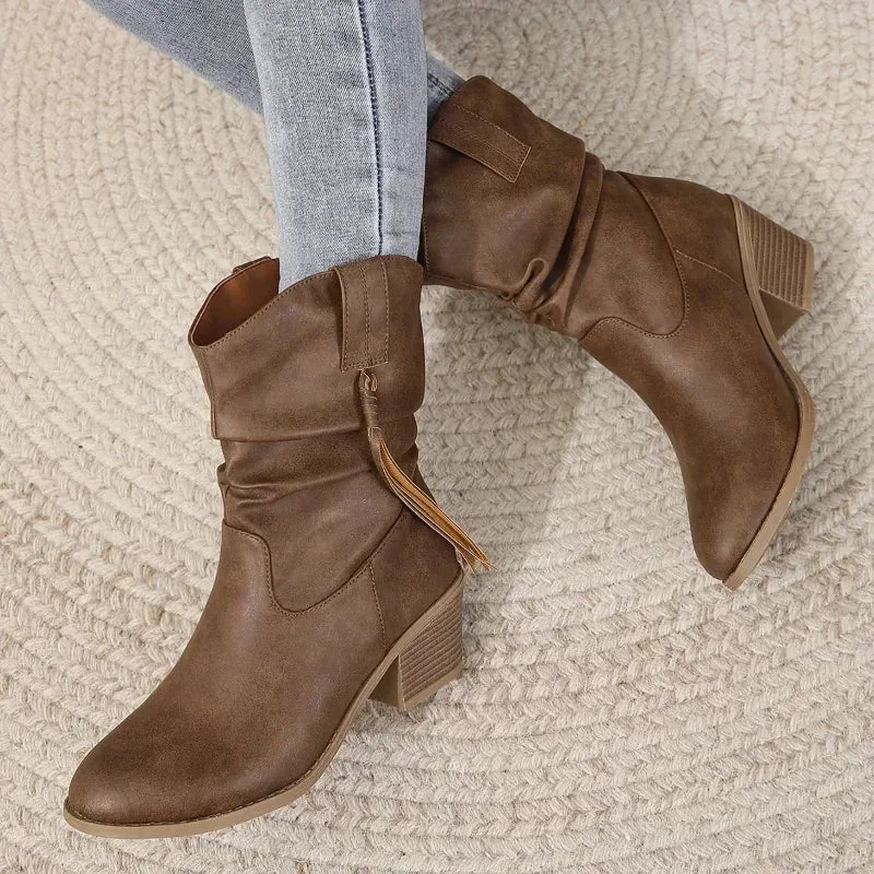 Mathilda | Stilvolle Und Bequeme Damen-Westernstiefel Im Boho-Chic