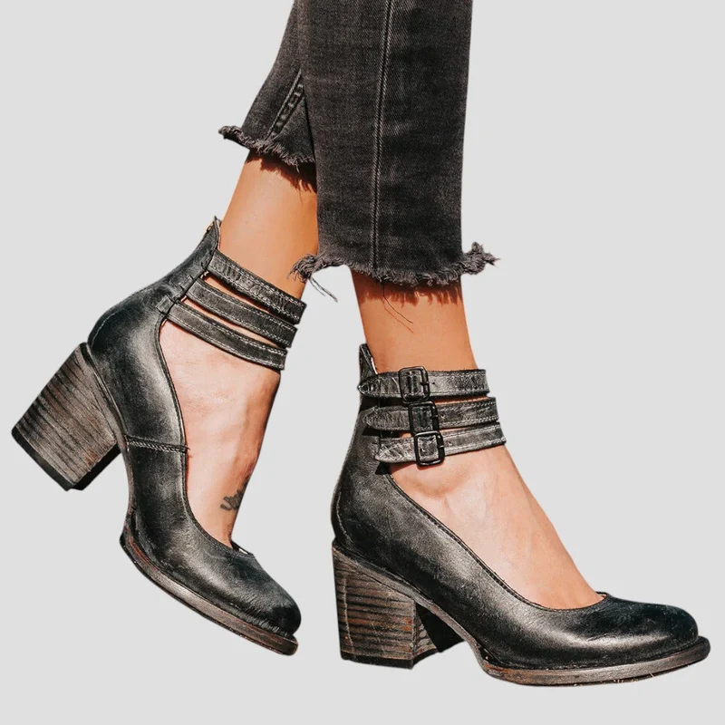 Emilia | Stilvolle Und Bequeme Damenstiefel Mit Blockabsatz