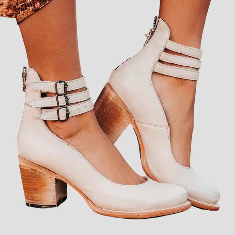 Emilia | Stilvolle Und Bequeme Damenstiefel Mit Blockabsatz