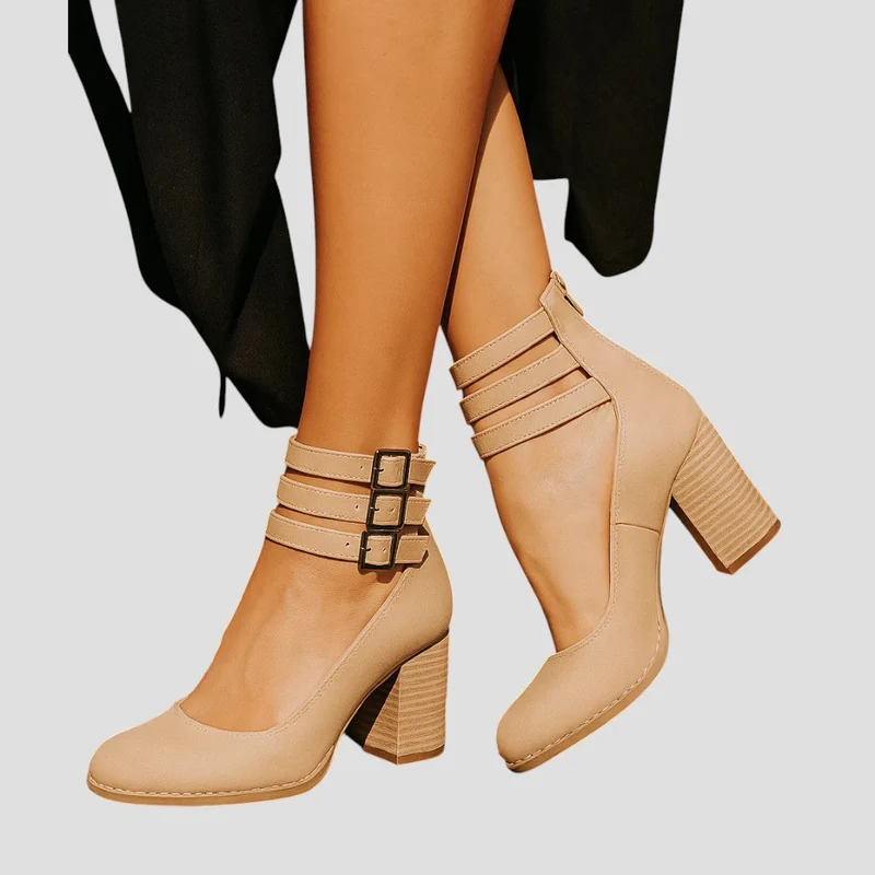 Emilia | Stilvolle Und Bequeme Damenstiefel Mit Blockabsatz