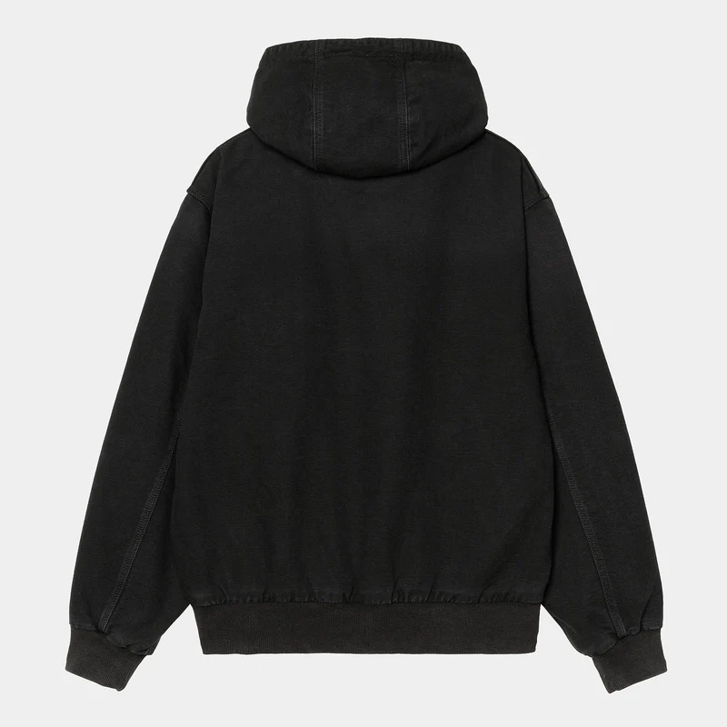 Carhartt WIP Herren OG Active Jacke - Schwarz Stone Washed