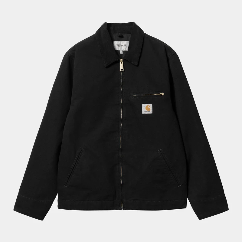 Carhartt WIP Detroit Sommerjacke für Herren - Schwarz gespült