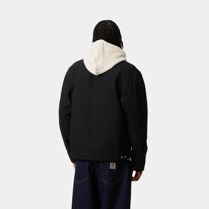 Carhartt WIP Detroit Sommerjacke für Herren - Schwarz gespült