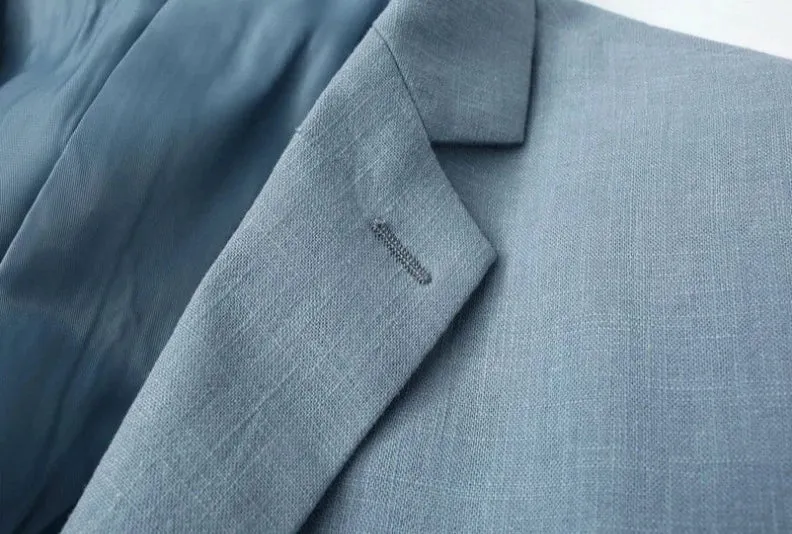 Robert | Vielseitiger Und Stilvoller Linen Blazer