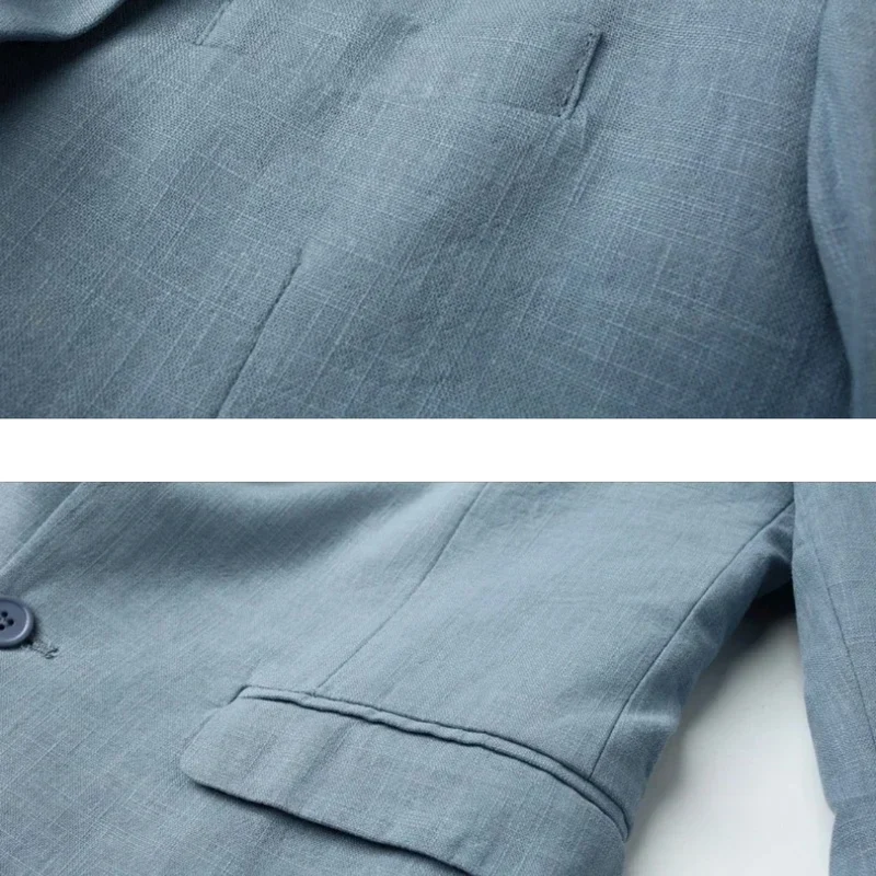 Robert | Vielseitiger Und Stilvoller Linen Blazer