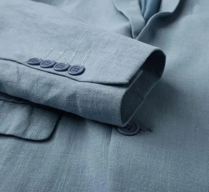 Robert | Vielseitiger Und Stilvoller Linen Blazer
