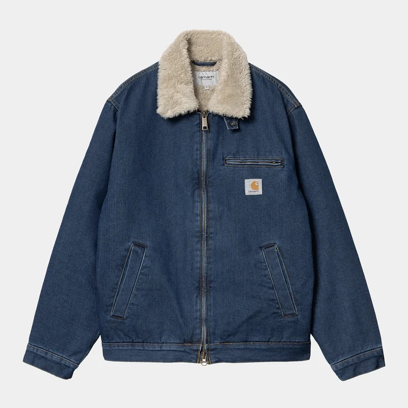 Carhartt WIP Herren Herald Jacke - Blau