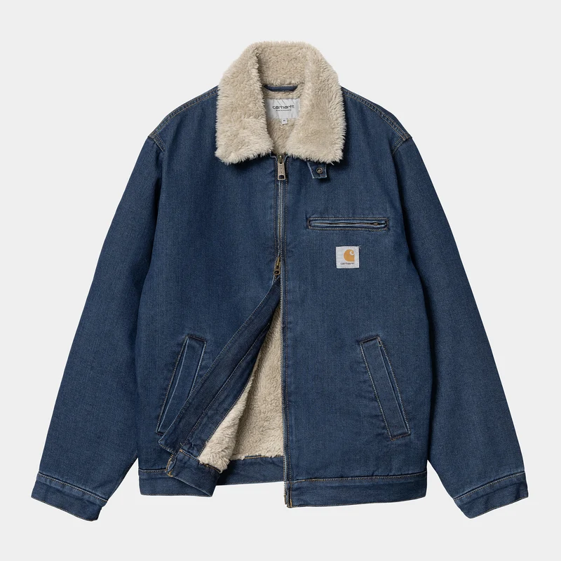 Carhartt WIP Herren Herald Jacke - Blau
