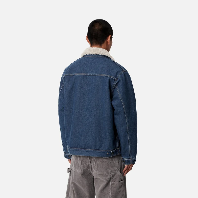 Carhartt WIP Herren Herald Jacke - Blau