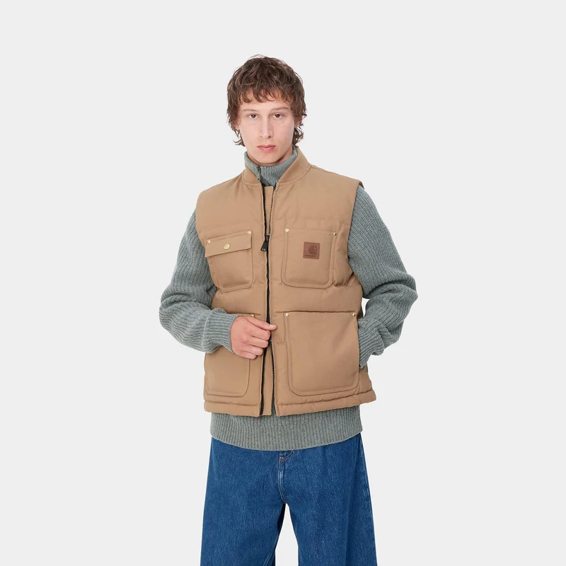 Carhartt WIP Rayley Weste für Herren - Erdnuss