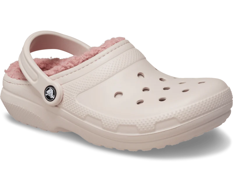 Crocs Unisex-Klassiker Lined Clog - Quarz