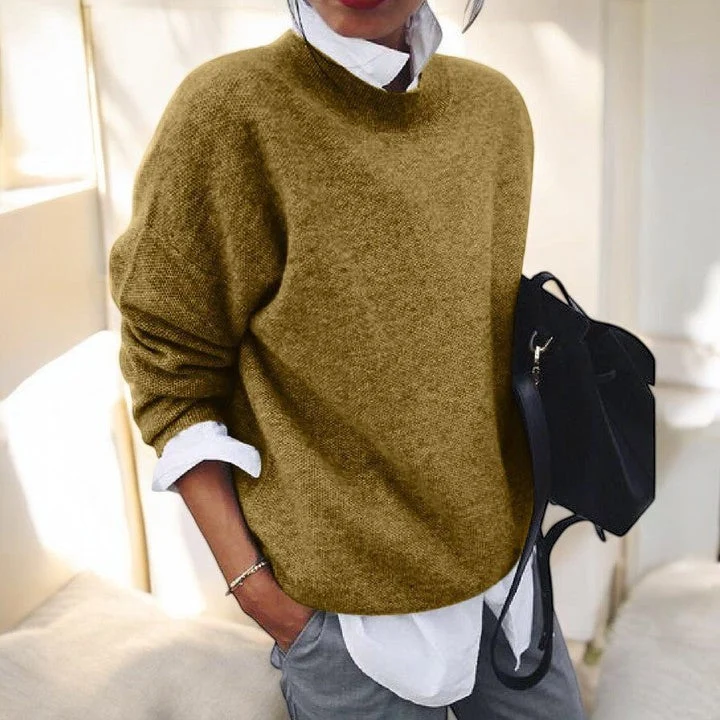 Mila | Weicher Und Eleganter Strickpullover Für Damen