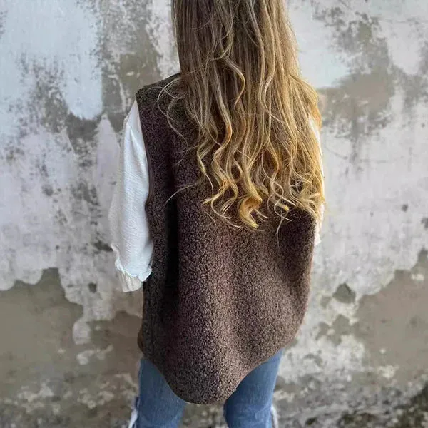 Martina | Elegante Und Zeitlose Knopfweste Für Damen