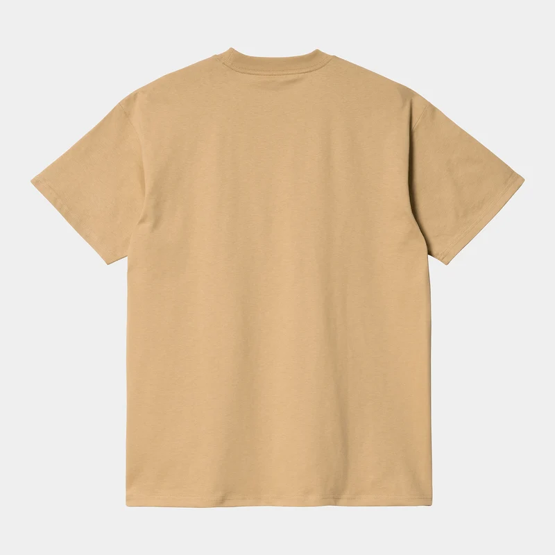 Carhartt WIP Lucky Painter T-Shirt aus Bio-Baumwolle für Herren - Dusty Hamilton Brown