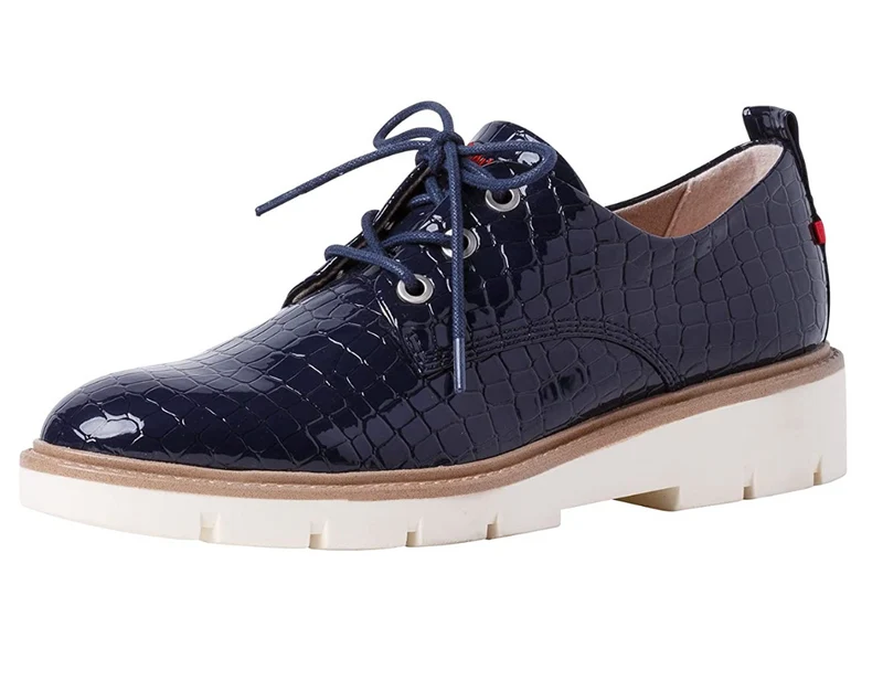 S.Oliver Damen Fashion Brogue - Navy