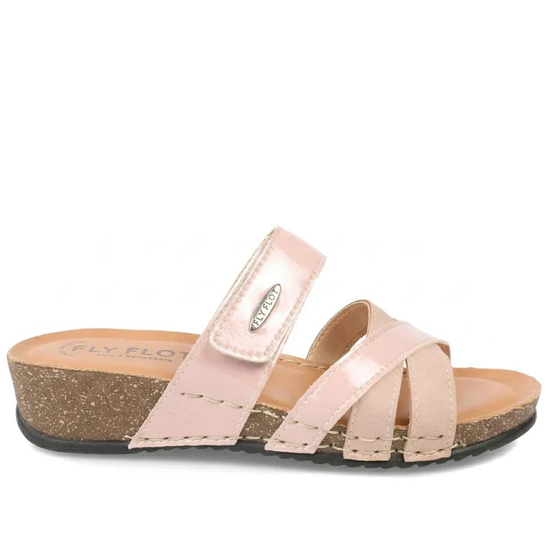 Fly Flot Adjustable Fasten Strappy Sandals - FLY43013 / 328 651 - Rose
