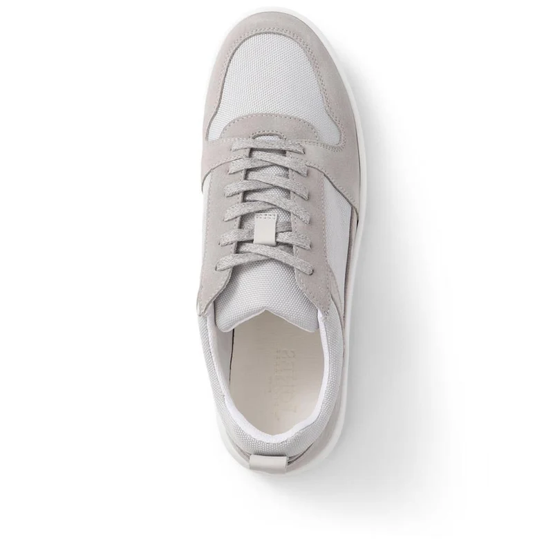 Stortford Lace-Up Trainers - STORTFORD / 325 189 - Light Grey