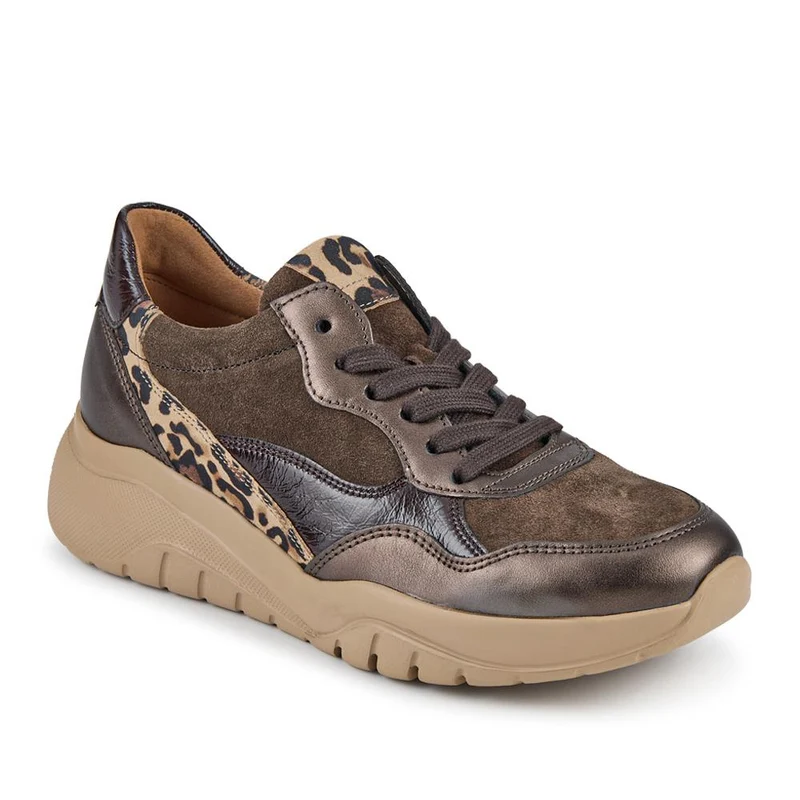 Widow Leather Lace-Up Trainers - GAB42509 / 327 748