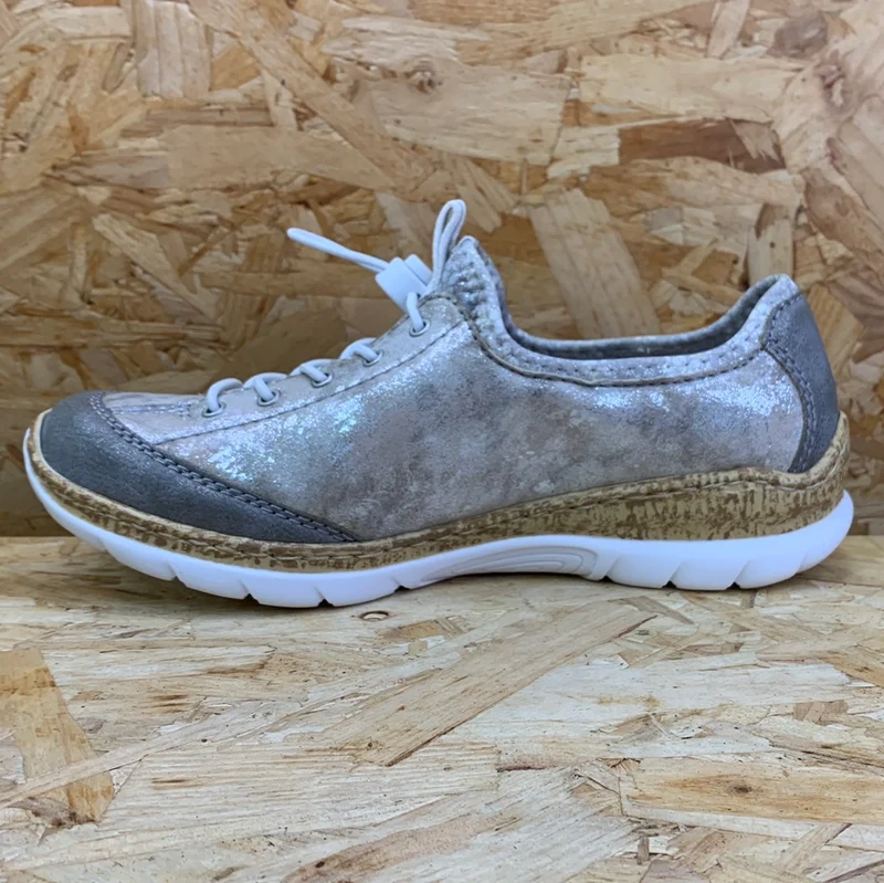 Rieker Modische Damen-Sneaker – Grau