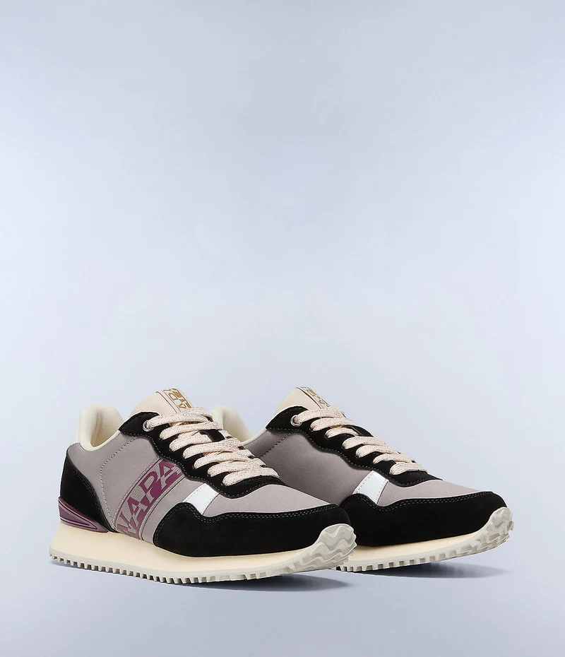 Napapijiri Damen Astra Sneakers - Schwarz / Taupe