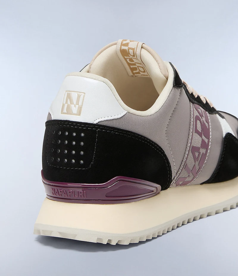 Napapijiri Damen Astra Sneakers - Schwarz / Taupe