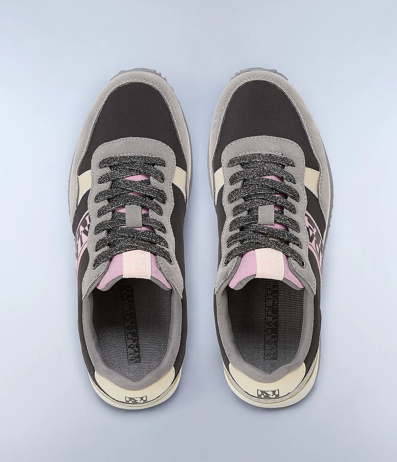 Napapijiri Damen Astra Turnschuhe - Schwarz Grau