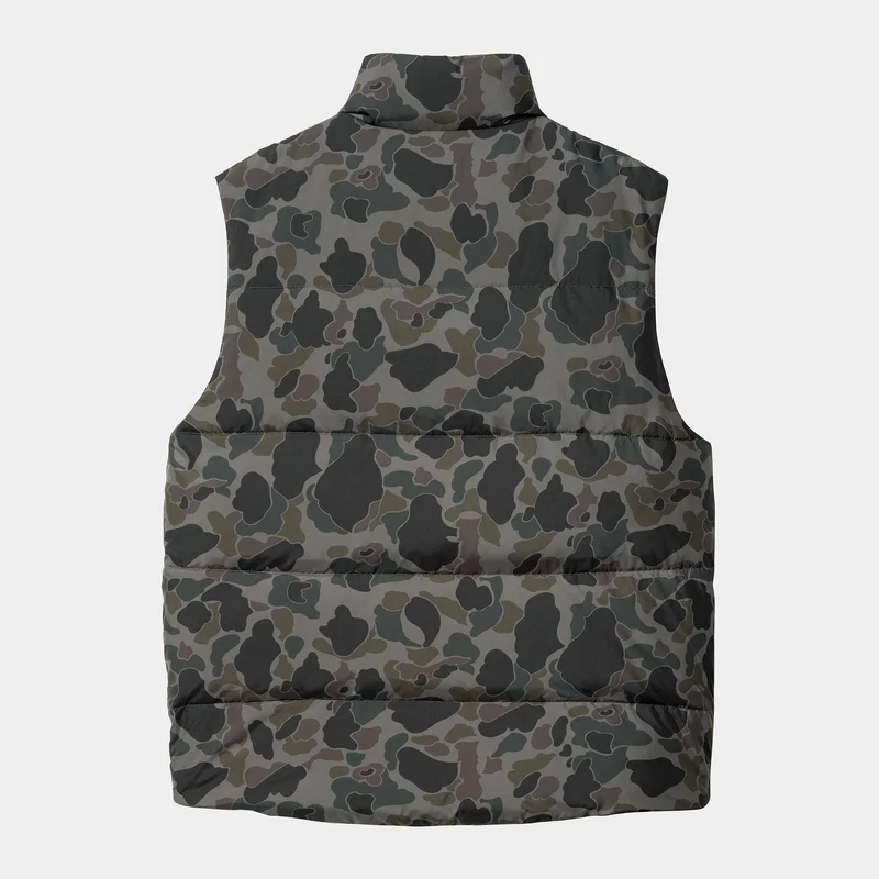 Carhartt WIP Springfield Weste für Herren - Duck Camo Grey