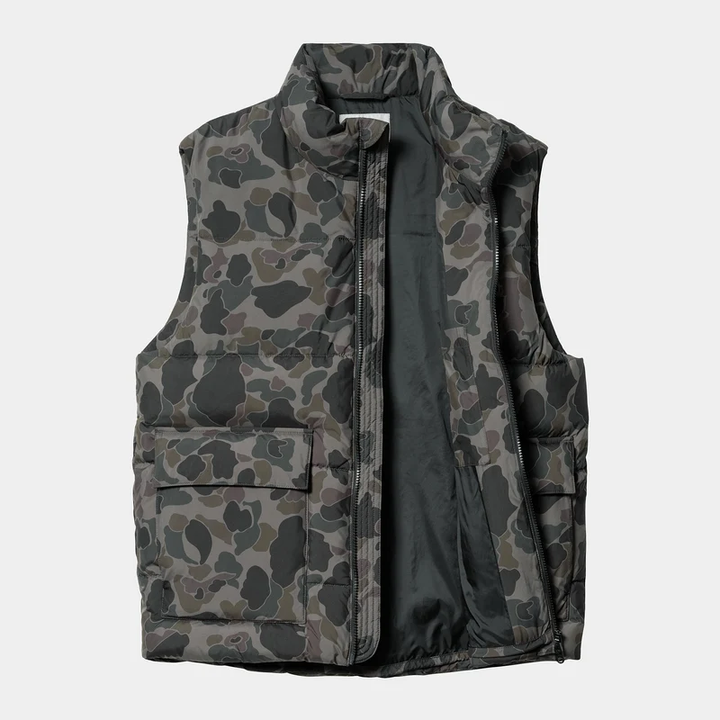 Carhartt WIP Springfield Weste für Herren - Duck Camo Grey