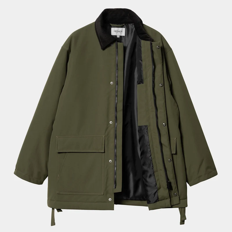 Carhartt WIP Clarton Manteljacke für Herren - Office Green