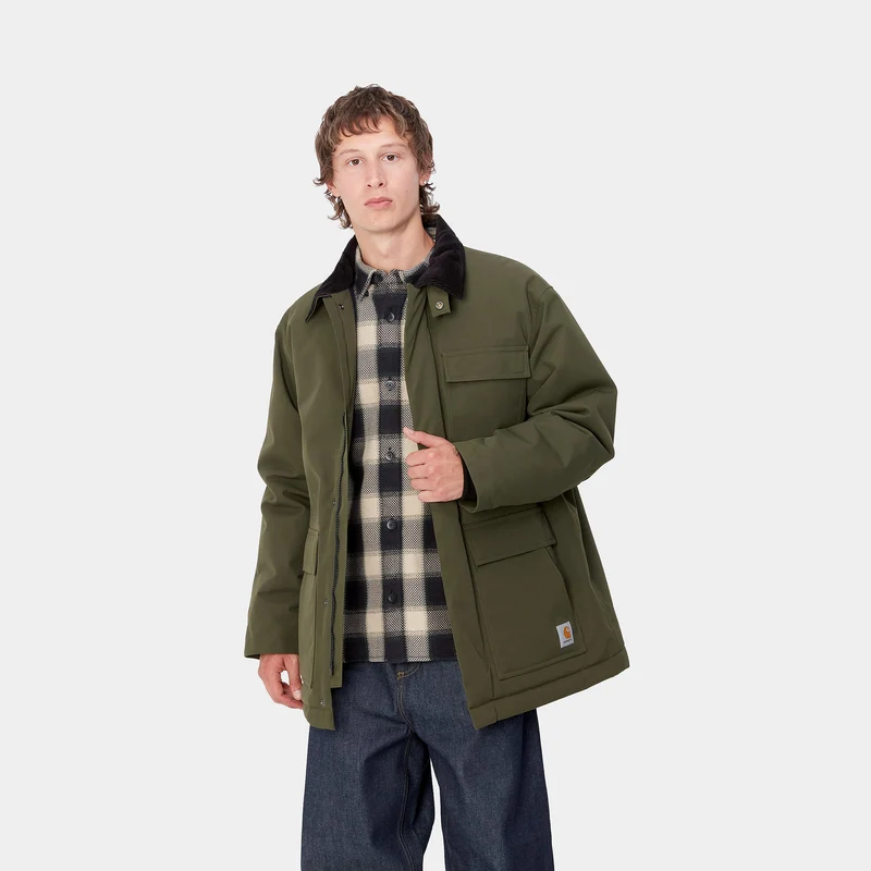Carhartt WIP Clarton Manteljacke für Herren - Office Green