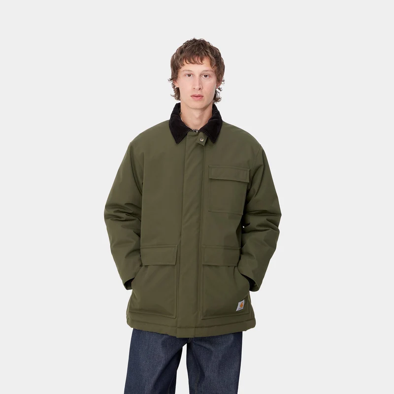 Carhartt WIP Clarton Manteljacke für Herren - Office Green