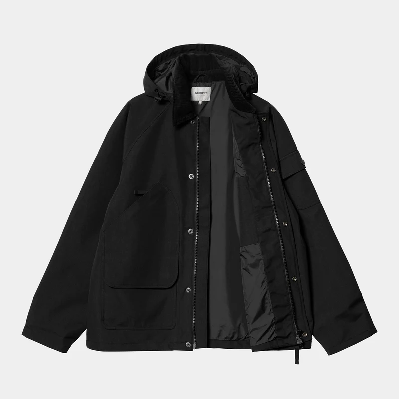 Carhartt WIP Clarton Jacke für Herren - Schwarz