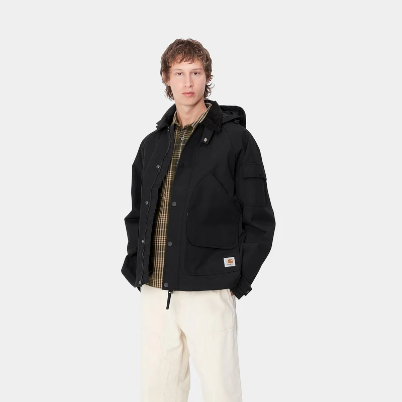 Carhartt WIP Clarton Jacke für Herren - Schwarz