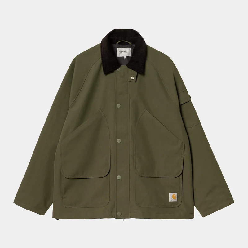 Carhartt WIP Herren Clarton Jacke - Office Green