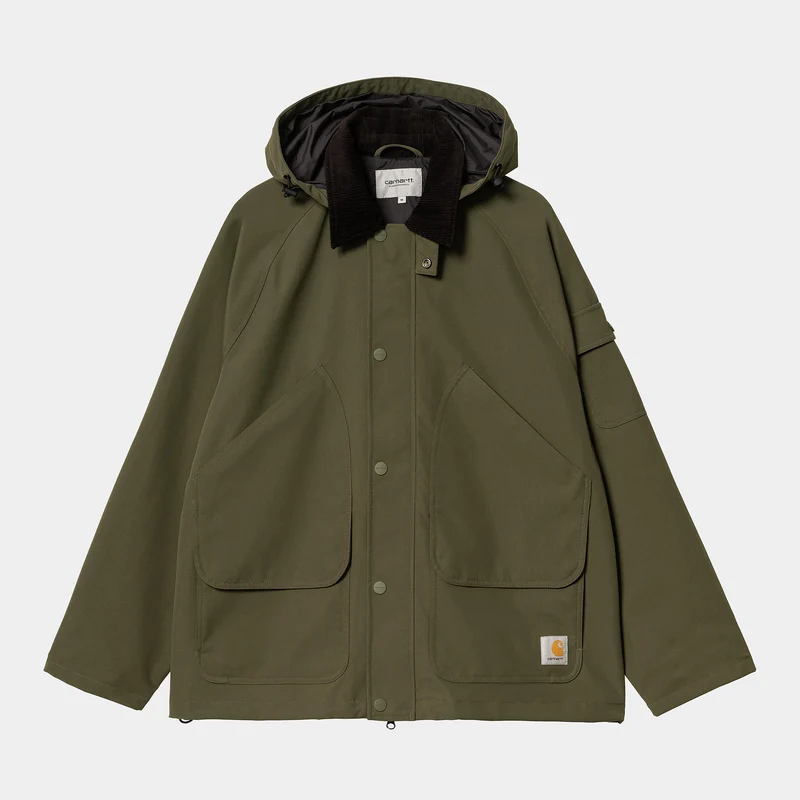 Carhartt WIP Herren Clarton Jacke - Office Green