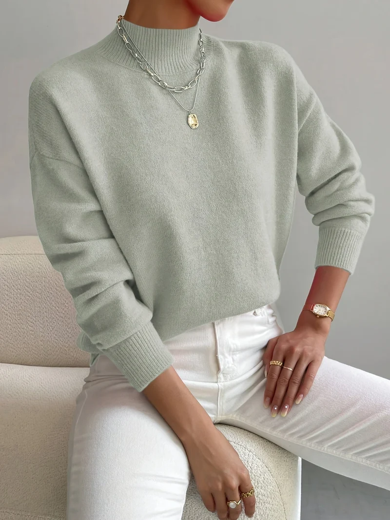 Amelie | Eleganter Und Warmer Rollkragenpullover Für Damen